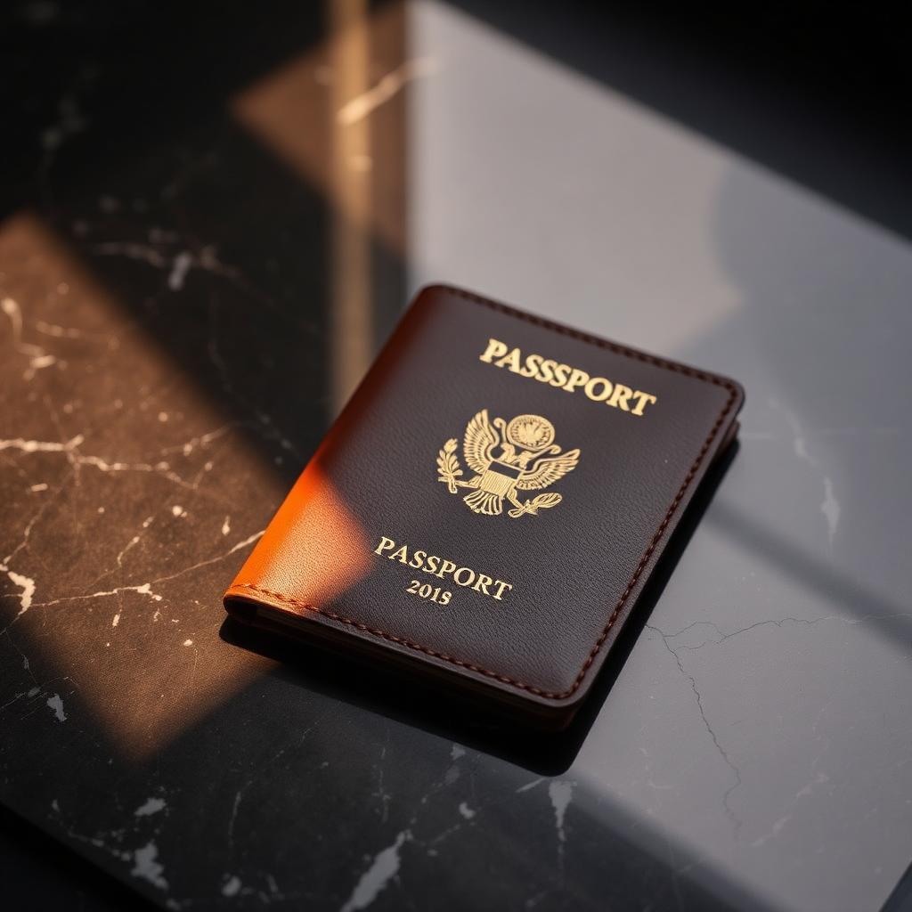Embossed Passport Sleeve
